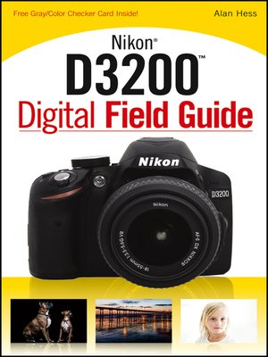 cover image of Nikon D3200 Digital Field Guide